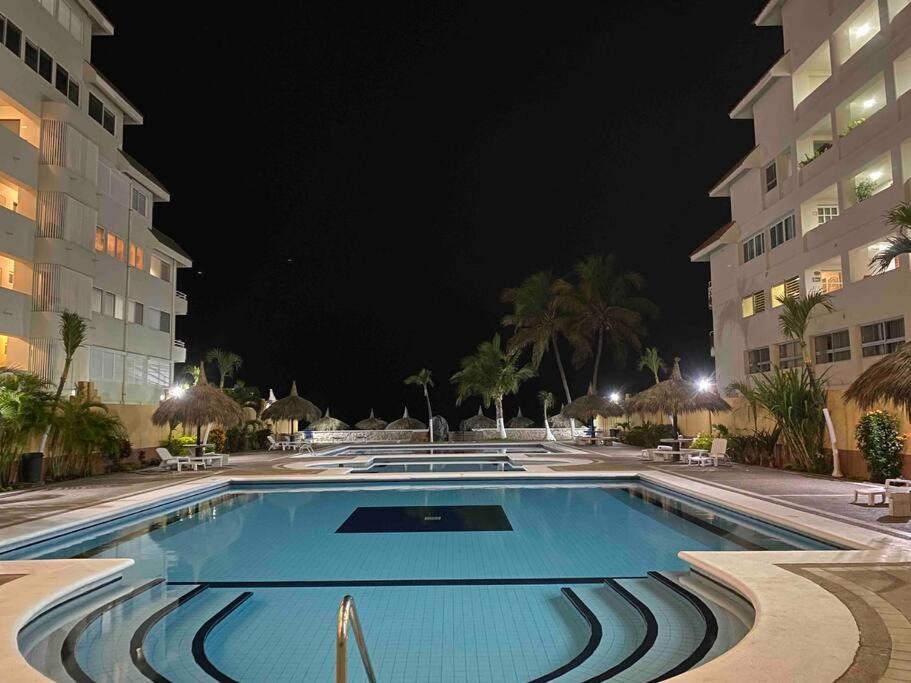 A pie de playa privada