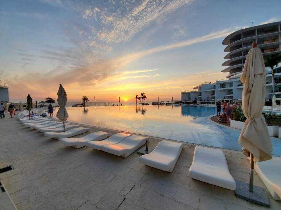 Beachfront Bliss at Aria Ocean Flamingos