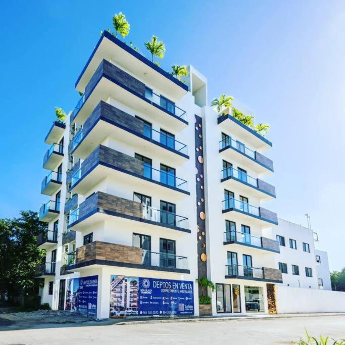 Departamento Moderno cerca de Playacar