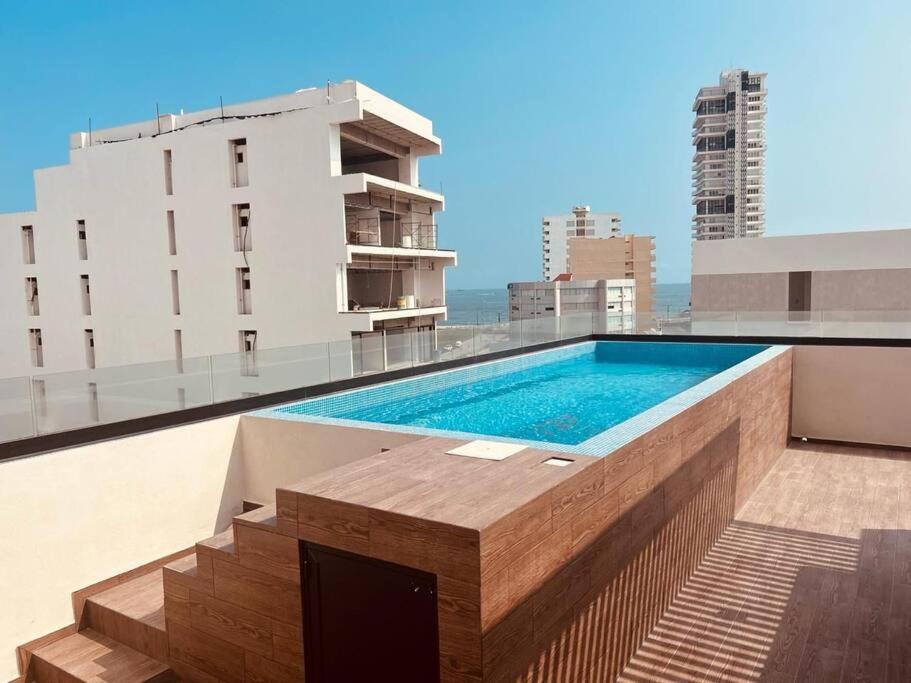 Dept Nuevo 4pers- Alberca- 3 cdr Playa