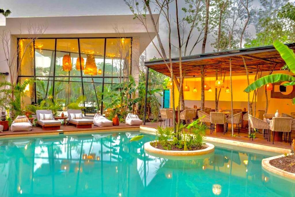 Depto con Roof privado a 6 minutos de la playa en Tulum
