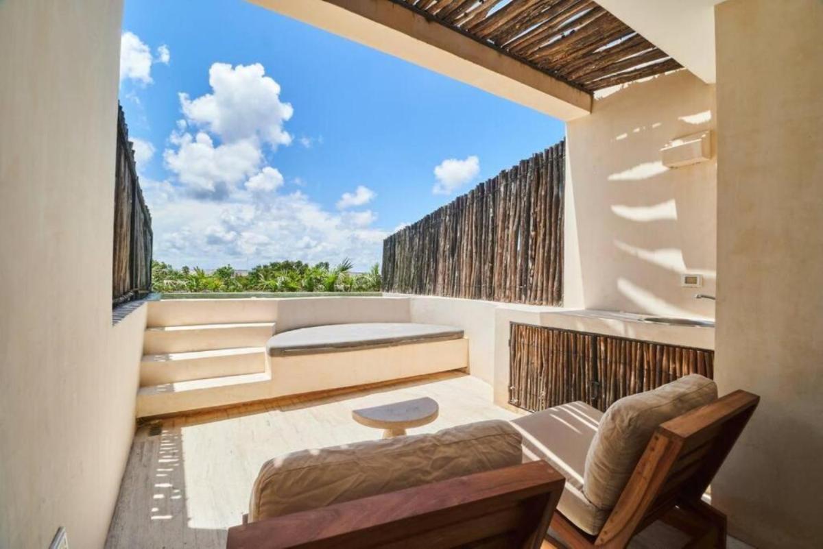 Disfruta de Tulum en Aldea Zama Apartamento con piscina privada y seguridad 24 7