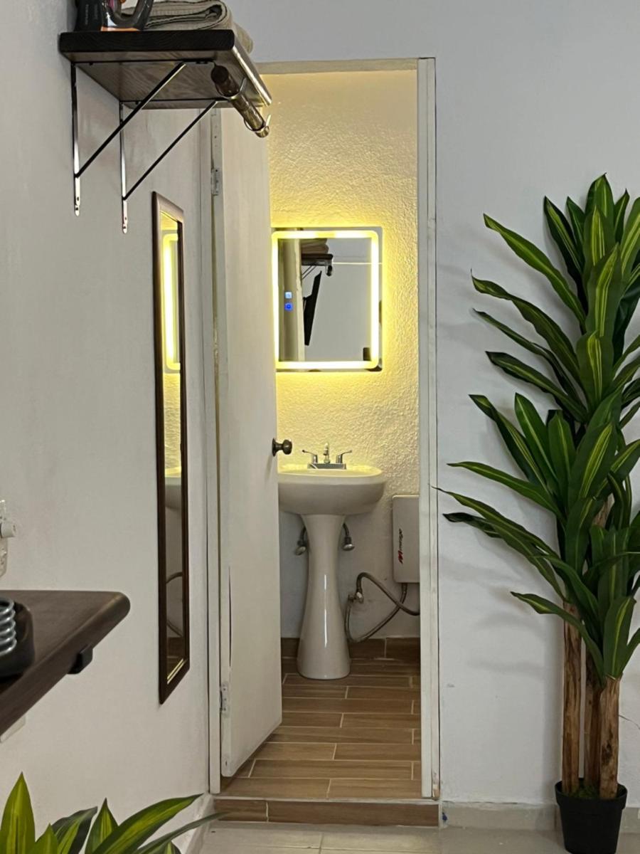 Estudio céntrico con diseño industrial