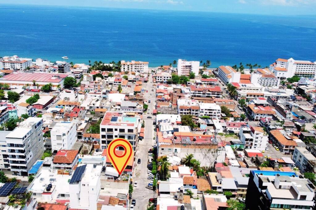 Estudio en el centro a unos mts de la playa