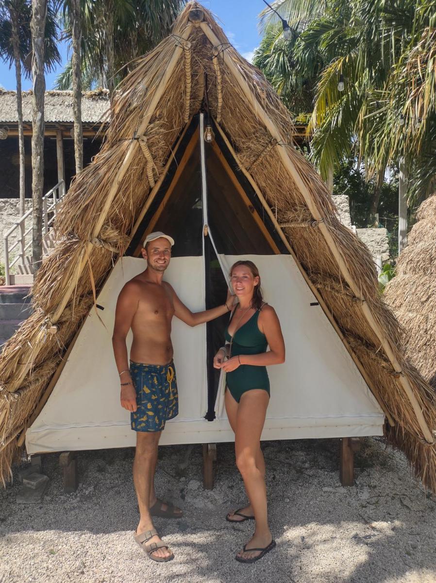 Glamping Asana Bacalar - Yoga & canoa - Free bikes
