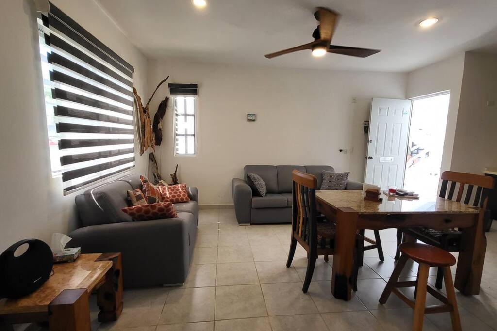 Ground Floor Apt, Close to Beach and Cenotes
