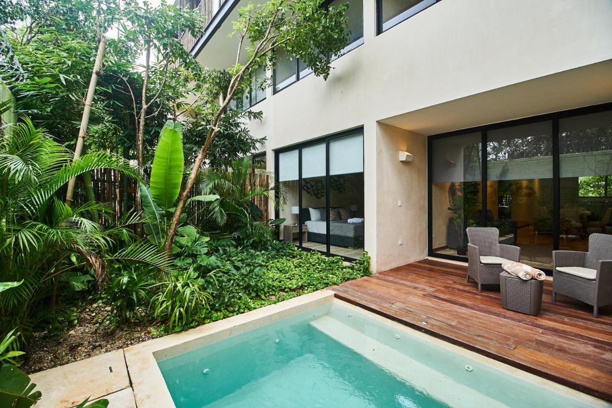 Jungle Retreat with Private Pool & Beach Club Access