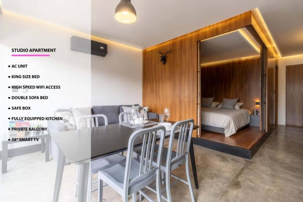 L102 New studio apt 1Bdrm 1bath AC Rooftop