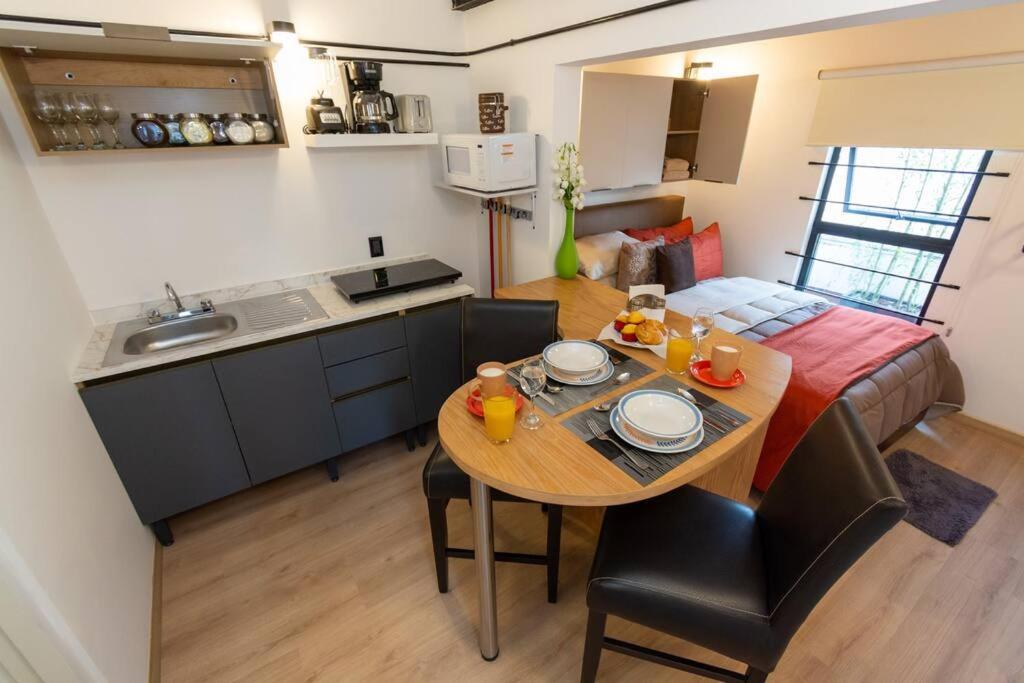 Pintoresca suite con roof garden en Roma Nte.